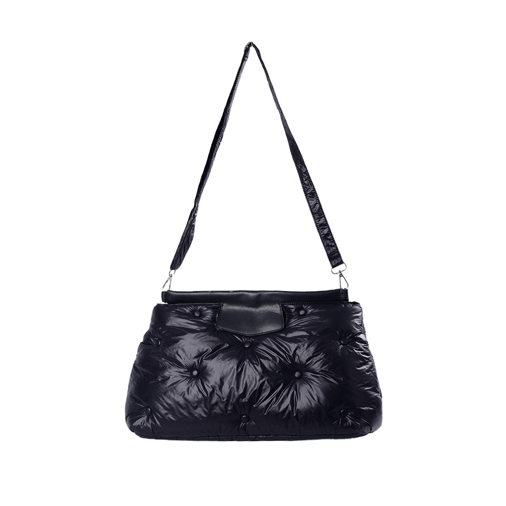 Nová štýlová páperová cross body taška mäkká a ľahká s veľkou kapacitou